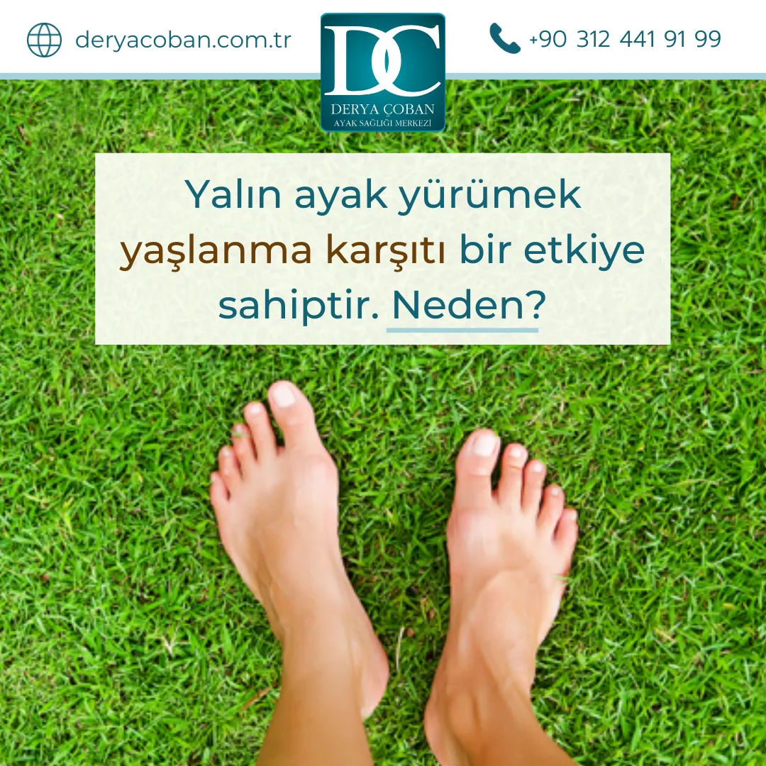 Yalın Ayak Yürümenin Yaşlanma Karşıtı (Anti-Aging) Etkileri