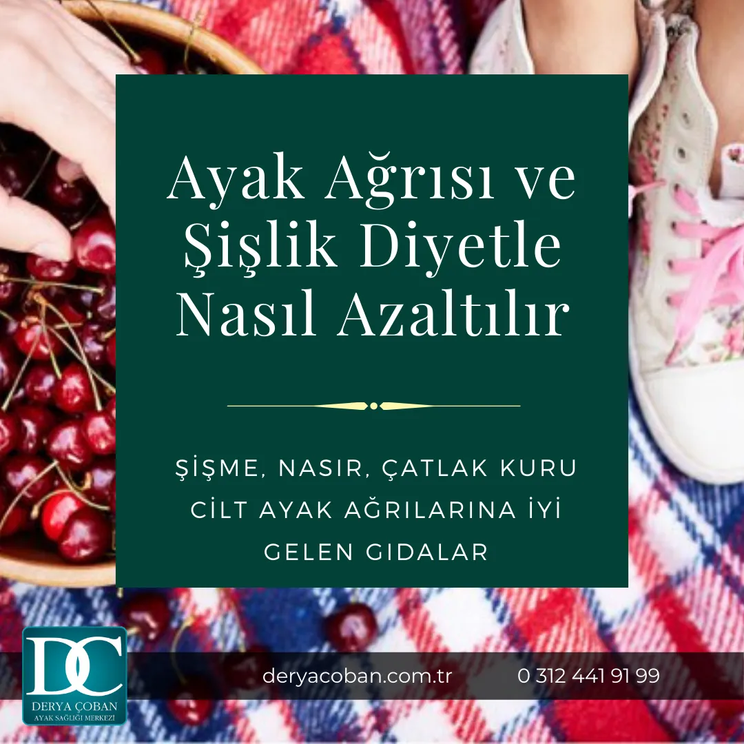 Ayak Sağlığı için Beslenme