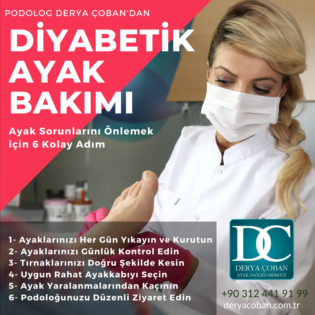 Diyabet için Uygun Ayak Bakımı