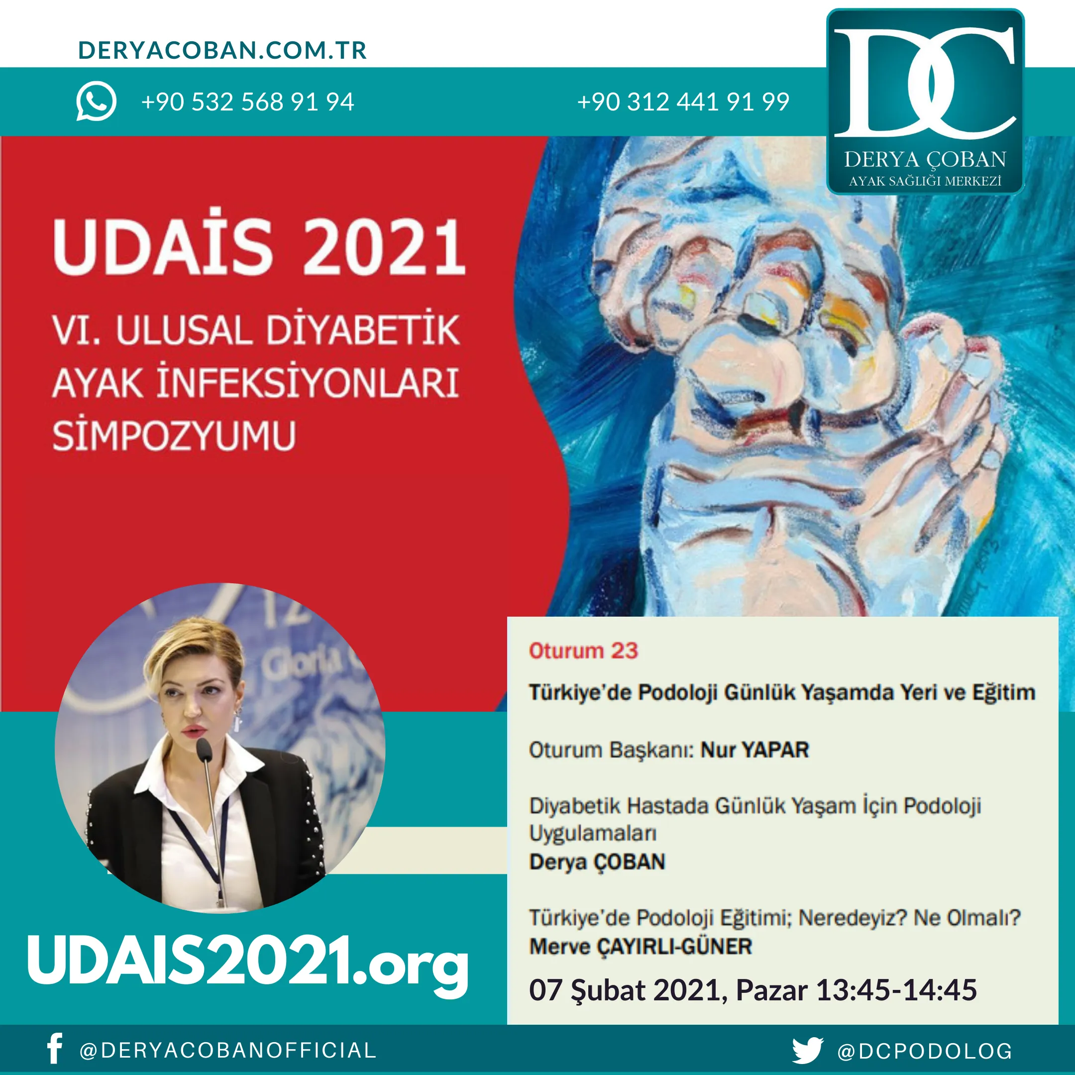 UDAİS 2021 Sempozyumundayız