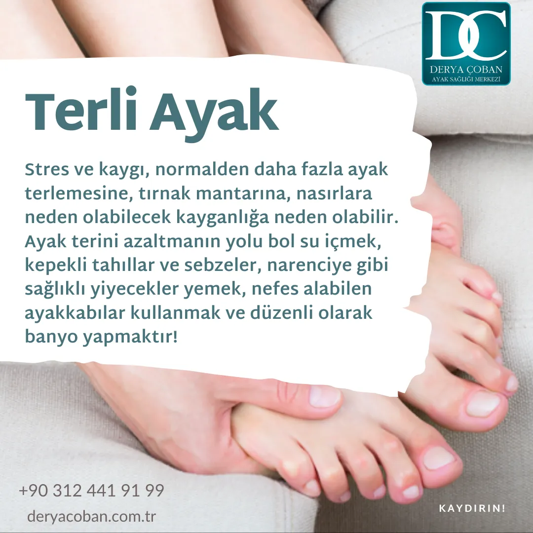 Ayaklarınızda Ortaya Çıkan 7 Stres Belirtisi