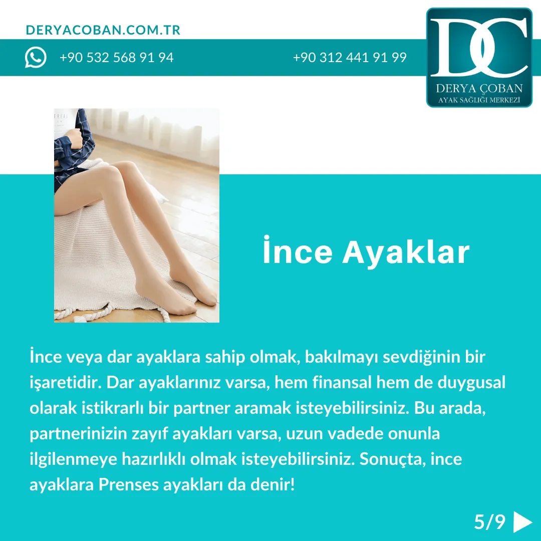 İlişkilerde Ayak ile Kişilik Analizi