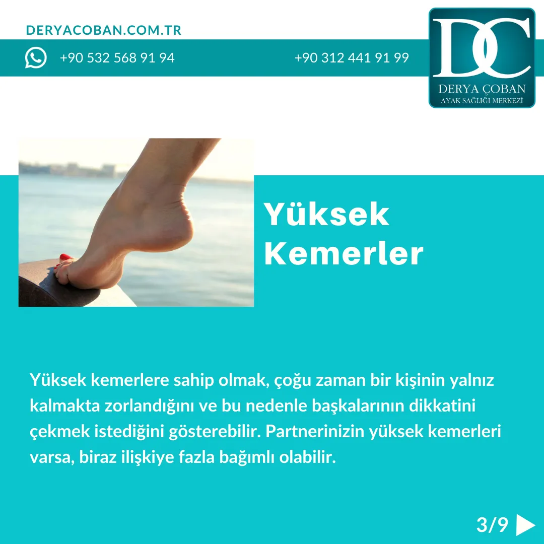 İlişkilerde Ayak ile Kişilik Analizi