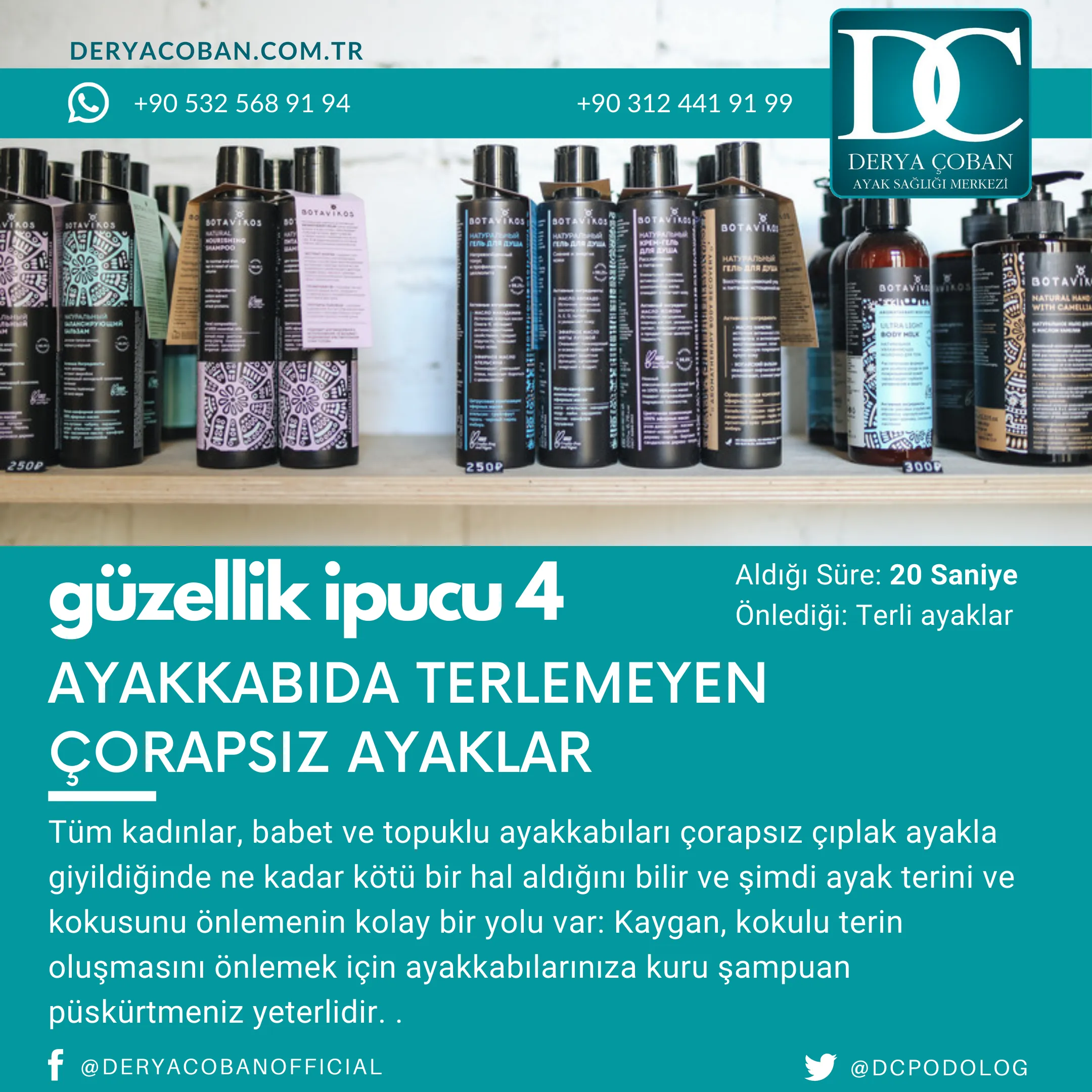 Güzel Ayaklar için Hızlı Bakım İpuçları