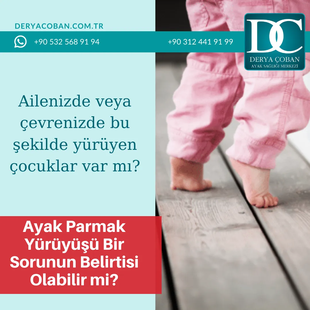 Çocuklarda Yürüme ve Basma Bozukluğu Nasıl Anlaşılır?