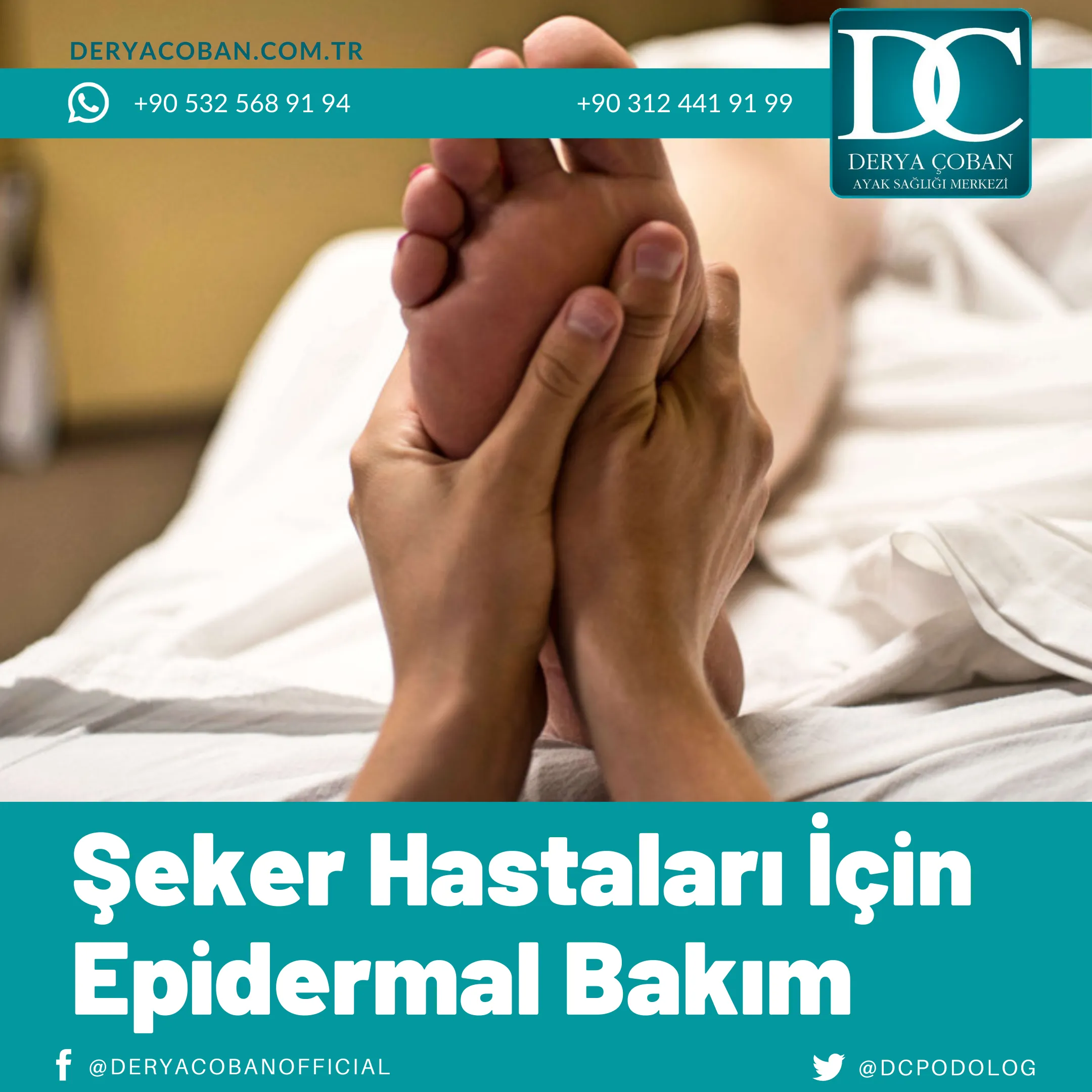 Şeker Hastaları için Ayak Bakımı