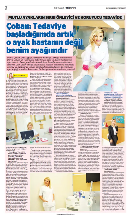 Basında Derya Çoban — 24Saat